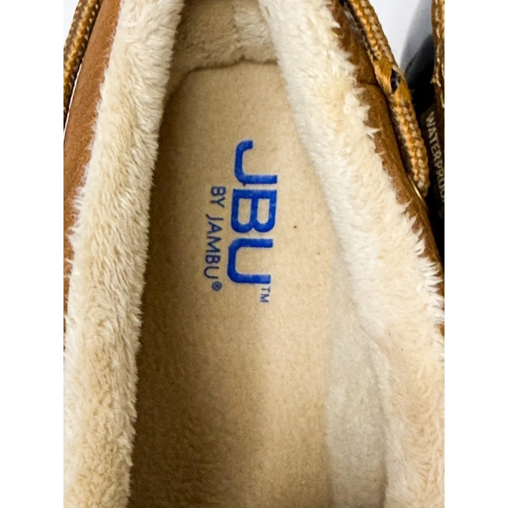 JBU by Jambu Woodbury Duck Shoes‎ Women 9.5 Waterproof Cozy Shearling Lodgecore